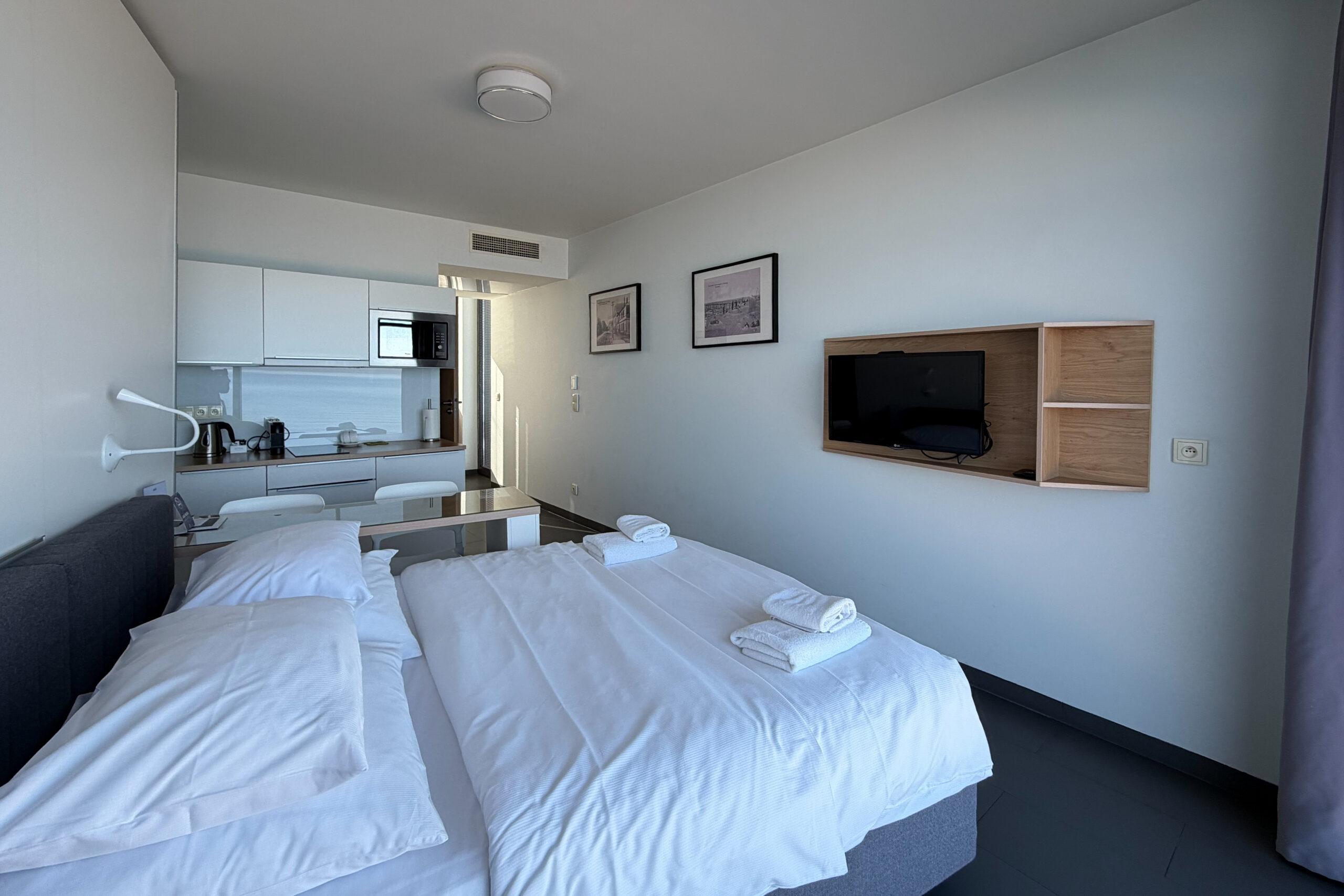 Boulevard Ustronie Morskie. Apartament 1 pokojowy nr T2, pow. 27,79 m² z balkonem