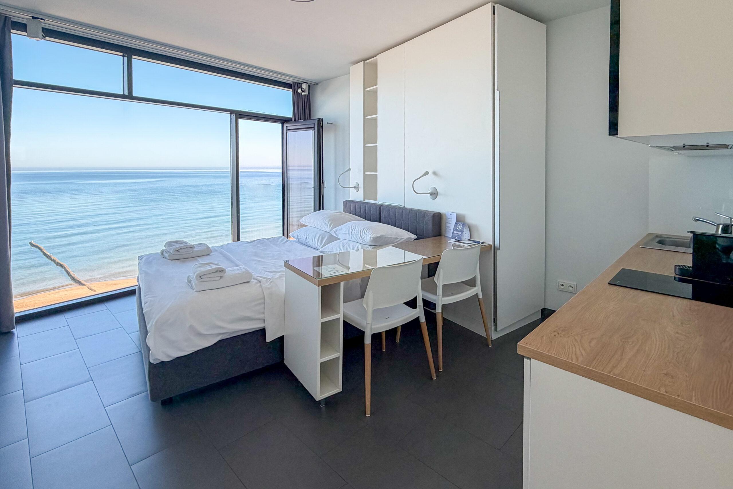 Boulevard Ustronie Morskie. Apartament 1 pokojowy nr T2, pow. 27,79 m² z balkonem
