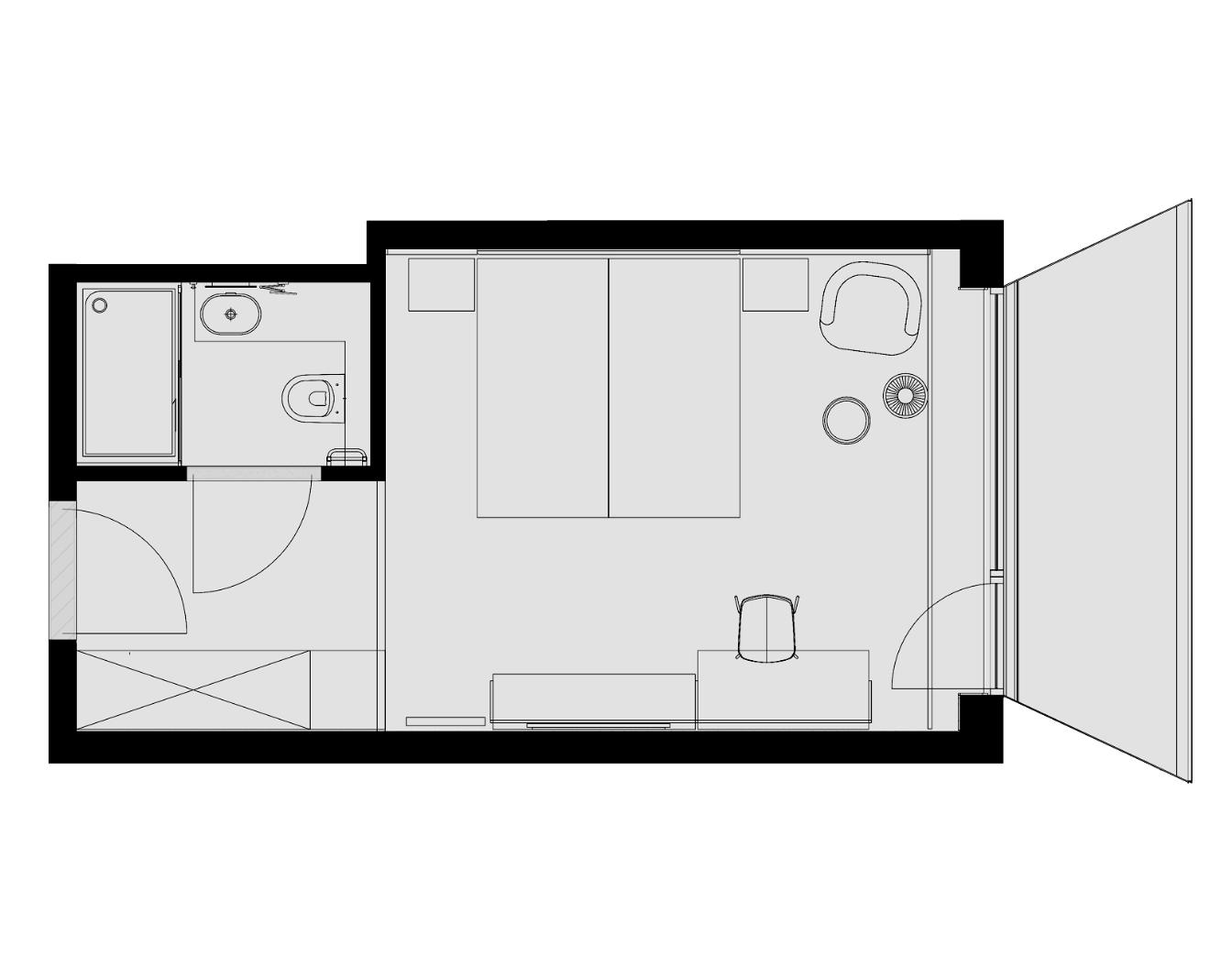 Apartment floor plan